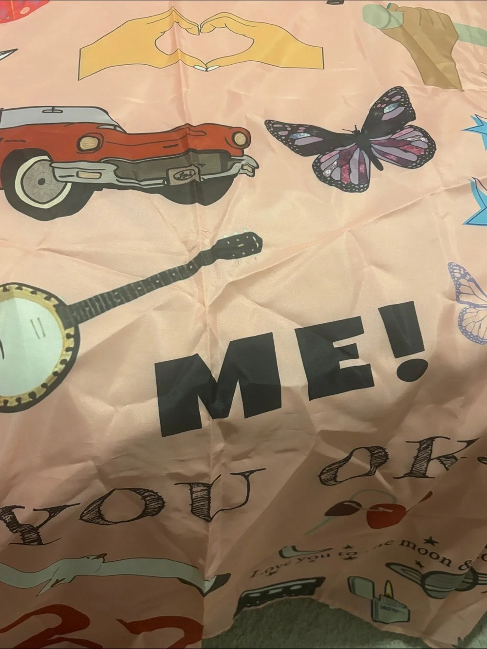 Taylor Swift Shower Curtain